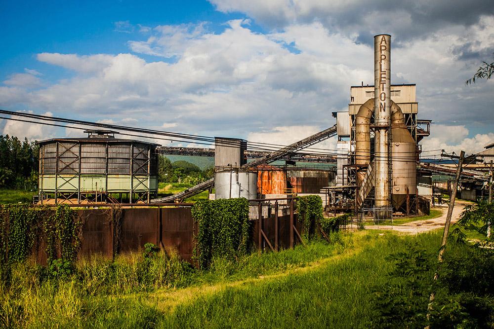 View of outside of The Appleton Rum Estate