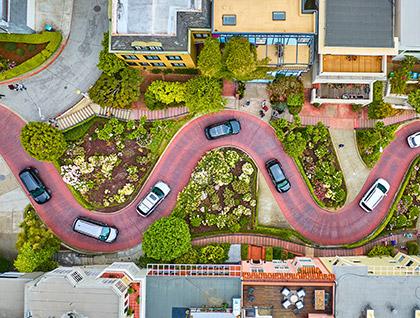 Lombard Street in San Francisco